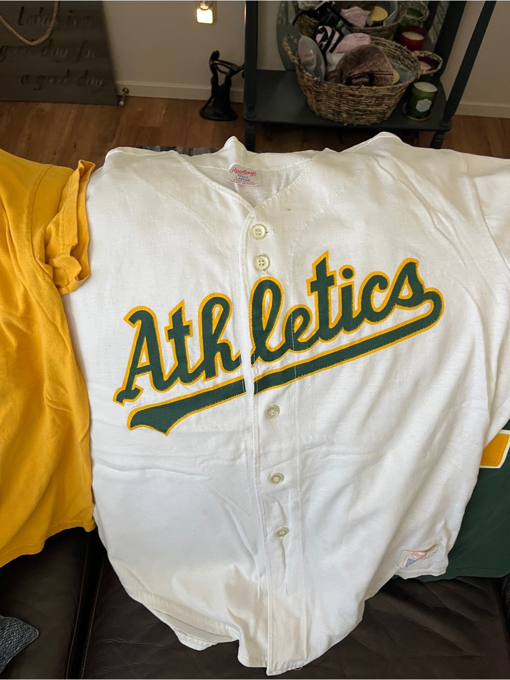 MLB "Athletics" Baseball shirts HUGE lot. - Picture 3 of 7